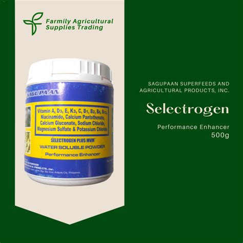 sagupaan selectrogen|SELECTROGEN 500G .